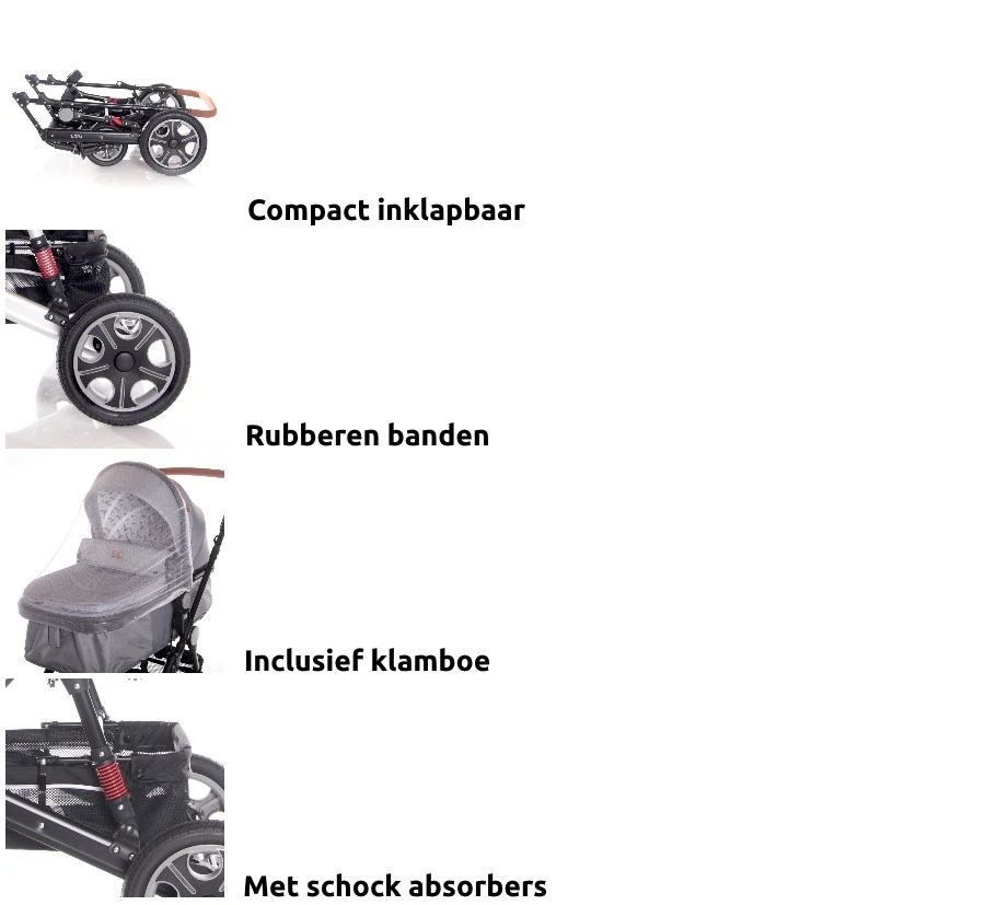 Lorelli Lora String Dots 3-in-1 Combi Kinderwagen Incl. Autostoel 1002128-2115D 14 Lorelli Lora String Dots 3-in-1 Combi Kinderwagen Incl. Autostoel 1002128-2115D - Afbeelding 12