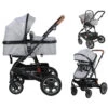Lorelli Lora Cool Grey Elephants 3-in-1 Combi Kinderwagen Incl. Autostoel 1002128-2123D 2 Lorelli Lora Cool Grey Elephants 3-in-1 Combi Kinderwagen Incl. Autostoel 1002128-2123D -Babyproducten Winkel lorelli lora cool grey elephants 3 in 1 1 1