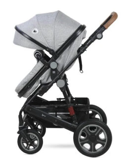Lorelli Lora Cool Grey Elephants 3-in-1 Combi Kinderwagen Incl. Autostoel 1002128-2123D -Babyproducten Winkel lorelli lora cool grey elephants 3 in 1 5
