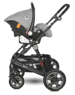 Lorelli Lora Cool Grey Elephants 3-in-1 Combi Kinderwagen Incl. Autostoel 1002128-2123D -Babyproducten Winkel lorelli lora cool grey elephants 3 in 1 8