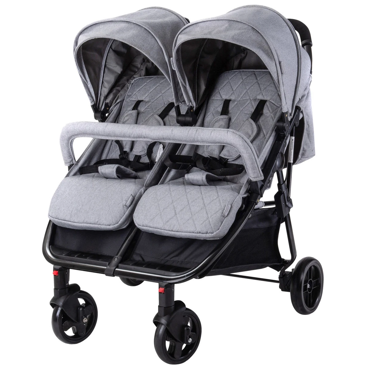 Lorelli Duo Cool Grey Duowagen Incl. Luiertas 1002154-2386