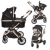 Lorelli Glory Black Diamonds 3-in-1 Combi Kinderwagen Incl. Autostoel 1002176-2304 2 Lorelli Glory Black Diamonds 3-in-1 Combi Kinderwagen Incl. Autostoel 1002176-2304 -Babyproducten Winkel lorelli glory black diamonds 3 in 1 combi kinderwagen incl. autostoel 1002176 2304
