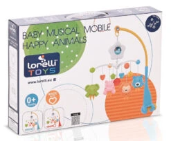 Lorelli Happy Animals Red Muziekmobiel 1031026-0002 -Babyproducten Winkel lorelli happy animals red muziekmobiel 1031026 0002 2 1