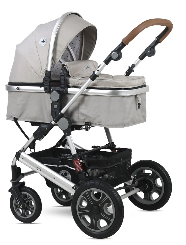 Lorelli Lora String Dots 3-in-1 Combi Kinderwagen Incl. Autostoel 1002128-2115D 5 Lorelli Lora String Dots 3-in-1 Combi Kinderwagen Incl. Autostoel 1002128-2115D - Afbeelding 3