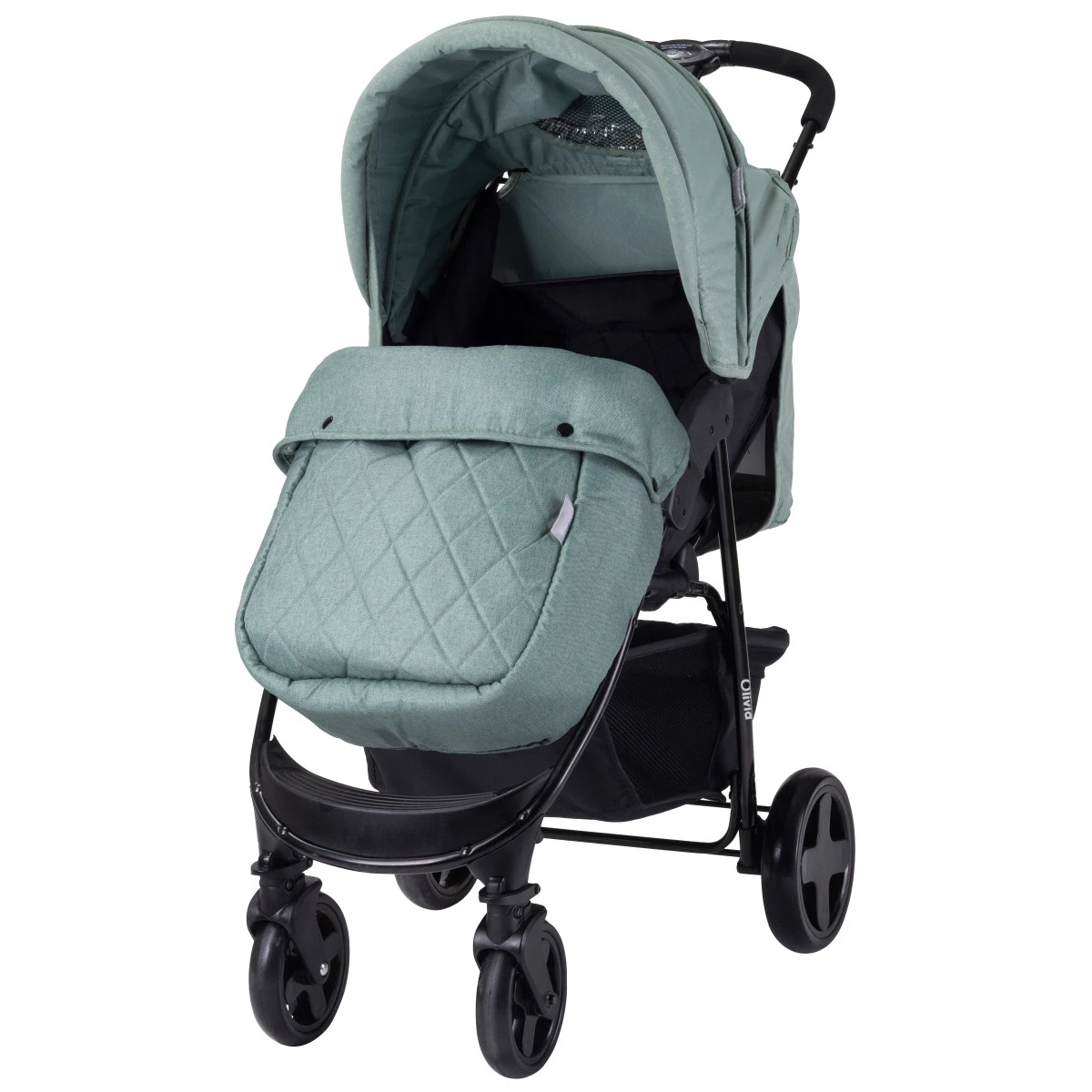 Lorelli Olivia Basic Green Bay Wandelwagen 1002186-2390 4 Lorelli Olivia Basic Green Bay Wandelwagen 1002186-2390 - Afbeelding 2