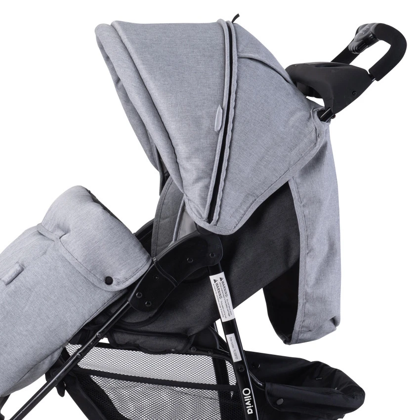 Lorelli Olivia Cool Grey Wandelwagen 1002187-2386 6 Lorelli Olivia Cool Grey Wandelwagen 1002187-2386 - Afbeelding 4
