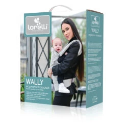 Lorelli Wally Grey Floral Ergonomische Draagzak 1001016-0001 -Babyproducten Winkel lorelli wally grey floral ergonomische draagzak 1001016 0001 3