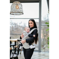 Lorelli Wally Grey Floral Ergonomische Draagzak 1001016-0001 -Babyproducten Winkel lorelli wally grey floral ergonomische draagzak 1001016 0001 5