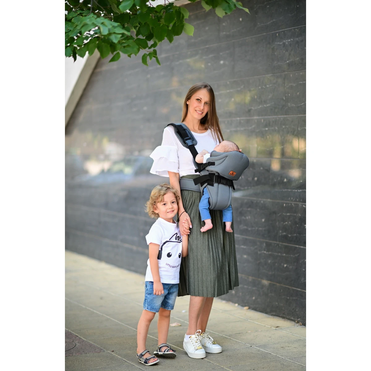 Lorelli Weekend Grey Draagzak 1001011-0005 4 Lorelli Weekend Grey Draagzak 1001011-0005 - Afbeelding 2