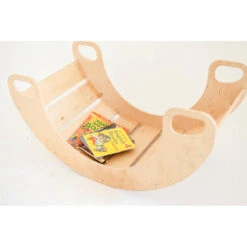 Luna Toys Kleuren Houten Schommelstoel / Rocker LU-36905 -Babyproducten Winkel luna toys naturel houten schommelstoel rocker lu 36899 2 1
