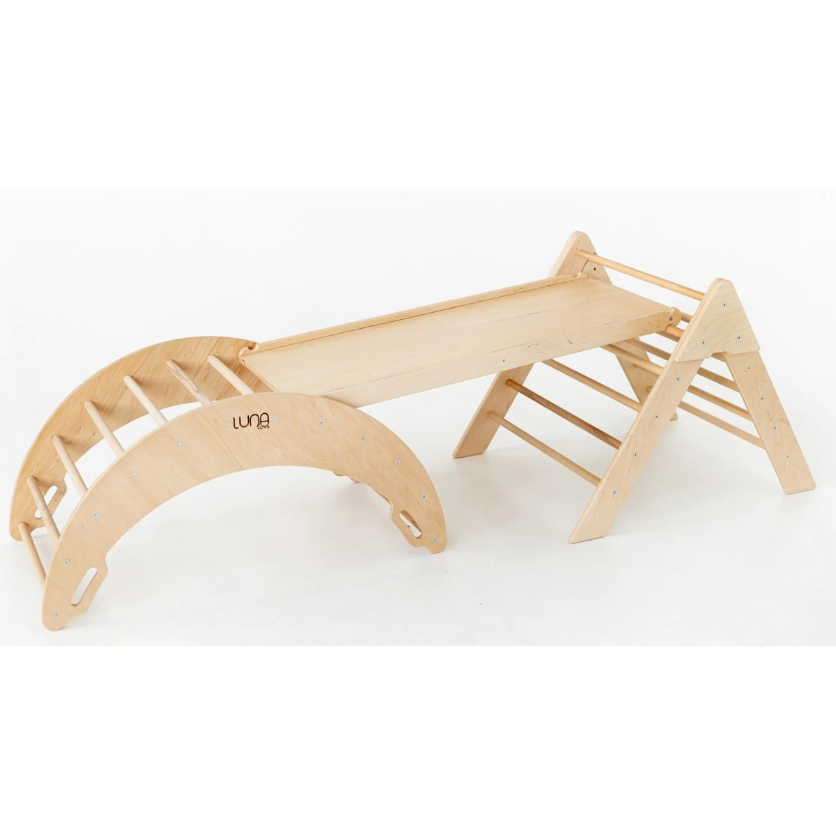 Luna Toys Roze Houten Klimboog LU-00575 7 Luna Toys Roze Houten Klimboog LU-00575 - Afbeelding 5