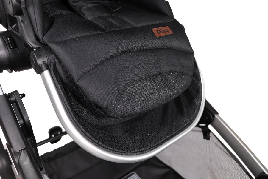 Ding Amigo Black/Silver Tandem Duowagen DI-191704 10 Ding Amigo Black/Silver Tandem Duowagen DI-191704 - Afbeelding 8