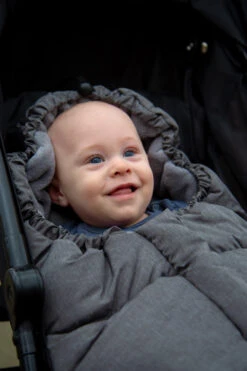 Ding Black Deluxe Universele Buggy/Wandelwagen Voetenzak DI-252424 24 Ding Black Deluxe Universele Buggy/Wandelwagen Voetenzak DI-252424 -Babyproducten Winkel mamaloes ding voetenzak deluxe 02 1