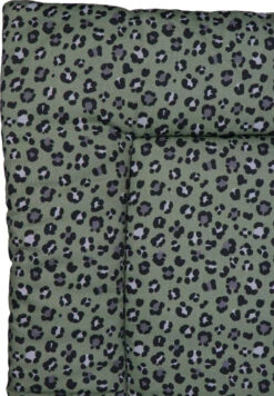 MamaLoes Panter Groen 80 X 100 Cm Omkeerbaar Boxkleed ML020227 -Babyproducten Winkel mamaloes panther army green omkeerbaar boxkleed ml3438 03