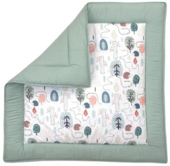 MamaLoes Amy Animal Forest Green 80 X 100 Cm Boxkleed 81919