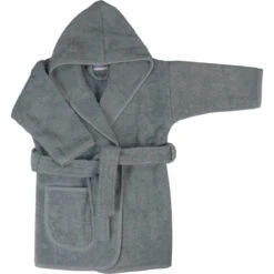 MamaLoes Badstof Licht Blauw 0-1jr Badjas ML010303