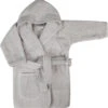MamaLoes Badstof Light Grey 0-1jr Badjas ML5086