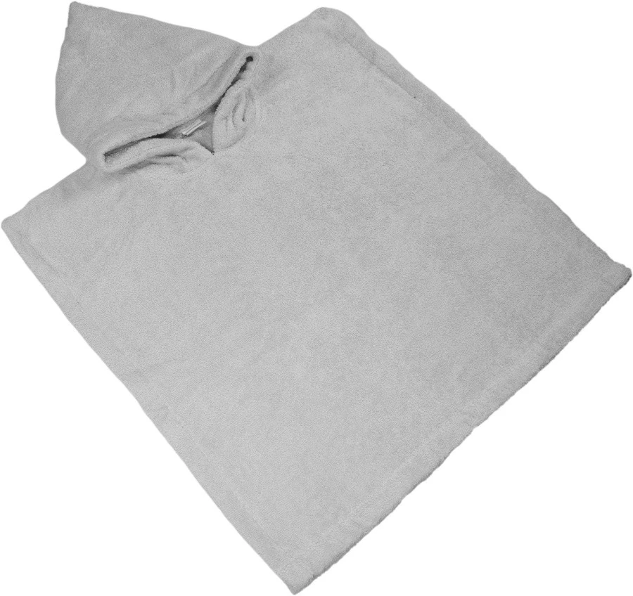 MamaLoes Badstof Light Grey Baby Poncho ML5286 5 MamaLoes Badstof Light Grey Baby Poncho ML5286 - Afbeelding 3