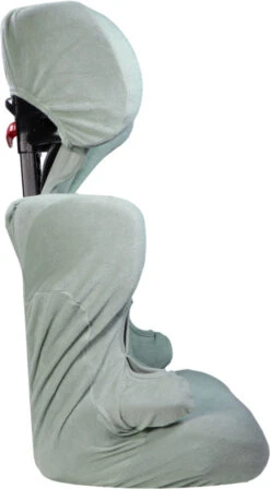 MamaLoes Badstof Stone Green Groep 2/3 Autostoelhoes ML6487 -Babyproducten Winkel mamaloes badstof stone green groep 2 3 autostoelhoes ml6487 02