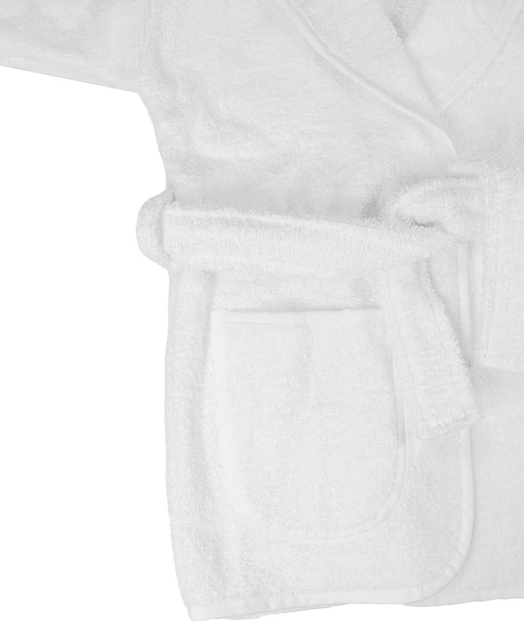 MamaLoes Badstof White 0-1jr Badjas ML5088 7 MamaLoes Badstof White 0-1jr Badjas ML5088 - Afbeelding 5