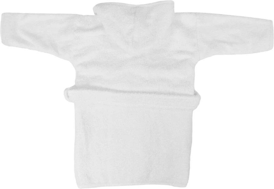 MamaLoes Badstof White 0-1jr Badjas ML5088 6 MamaLoes Badstof White 0-1jr Badjas ML5088 - Afbeelding 4