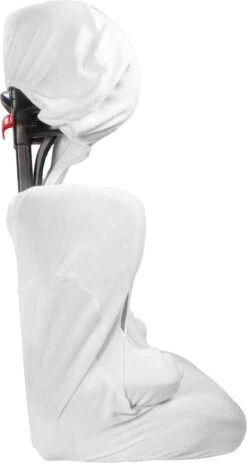 Babyproducten Winkel -Babyproducten Winkel mamaloes badstof white groep 2 3 autostoelhoes ml6488 02