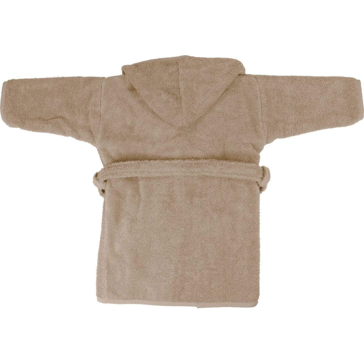 MamaLoes Badstof Zand 1-2jr Badjas ML010306 5 MamaLoes Badstof Zand 1-2jr Badjas ML010306 - Afbeelding 3