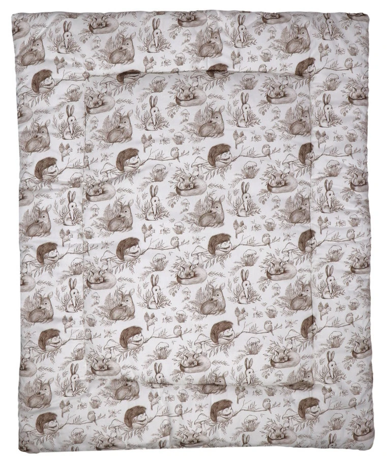 MamaLoes Bos Dieren 80 X 100 Cm Omkeerbaar Boxkleed ML020249 3 MamaLoes Bos Dieren 80 X 100 Cm Omkeerbaar Boxkleed ML020249