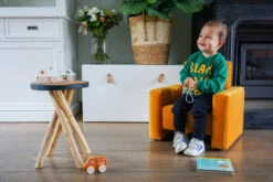 Ding Jamie Velvet Grijs Kinderfauteuil DI-34204 19 Ding Jamie Velvet Grijs Kinderfauteuil DI-34204 -Babyproducten Winkel mamaloes ding jamie 04 4