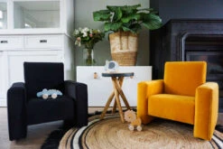 Ding Jamie Velvet Zwart Kinderfauteuil DI-34203 23 Ding Jamie Velvet Zwart Kinderfauteuil DI-34203 -Babyproducten Winkel mamaloes ding jamie 14 5