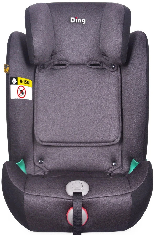 Ding York Grey Leather I-Size Autostoel 9-36 Kg K63 - Afbeelding 3