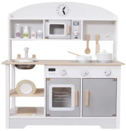 Eco Toys Grijs Moderne Houten Kinderkeuken HC491072