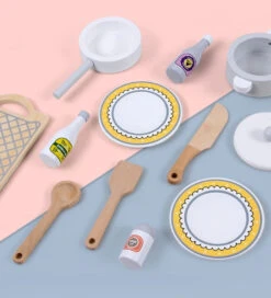 Eco Toys Grijs Moderne Houten Kinderkeuken HC491072 -Babyproducten Winkel mamaloes eco toys grijs moderne houten keuken hc491072 jpg 3