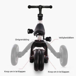 Eco Toys Rood 4-in-1 Loopfiets HC492494 -Babyproducten Winkel mamaloes eco toys rood 2 in 1 loopfiets hc492494 2 2