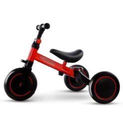 Eco Toys Rood 4-in-1 Loopfiets HC492494 -Babyproducten Winkel mamaloes eco toys rood 3 in 1 loopfiets hc492494