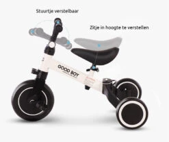 Eco Toys Rood 4-in-1 Loopfiets HC492494 -Babyproducten Winkel mamaloes eco toys wit 2 in 1 loopfiets hc492494 2 2