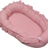 MamaLoes Soft Cotton Ruffle Licht Roze Babynest ML020113 1 MamaLoes Soft Cotton Ruffle Licht Roze Babynest ML020113 -Babyproducten Winkel mamaloes soft cotton ruffle licht roze babynest ml020113 0