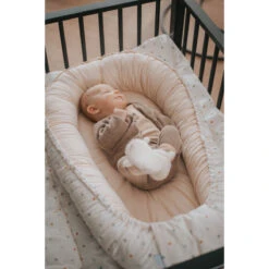 MamaLoes Berry Branch Omkeerbaar Babynest ML3061 -Babyproducten Winkel mamaloes stippen omkeerbaar babynest ml020107 10 1