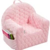 Albero Mio Velvet Roze Kinderfauteuil -Babyproducten Winkel mamaloes velvet roze kinderfauteuil 1