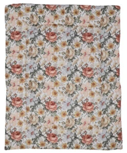 MamaLoes Vintage Bloemen 80 X 100 Cm Omkeerbaar Boxkleed ML020248