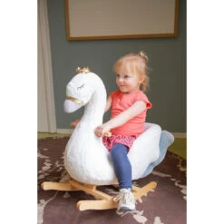 MamaLoes Zwaan Hobbeldier ML050402 17 MamaLoes Zwaan Hobbeldier ML050402 -Babyproducten Winkel mamaloes zwaan hobbeldier ml050402 03