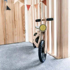 Mamatoyz Balance Bike Zwart Houten Loopfiets MT06 -Babyproducten Winkel mamatoyz balance bike zwart houten loopfiets mt06 5 1