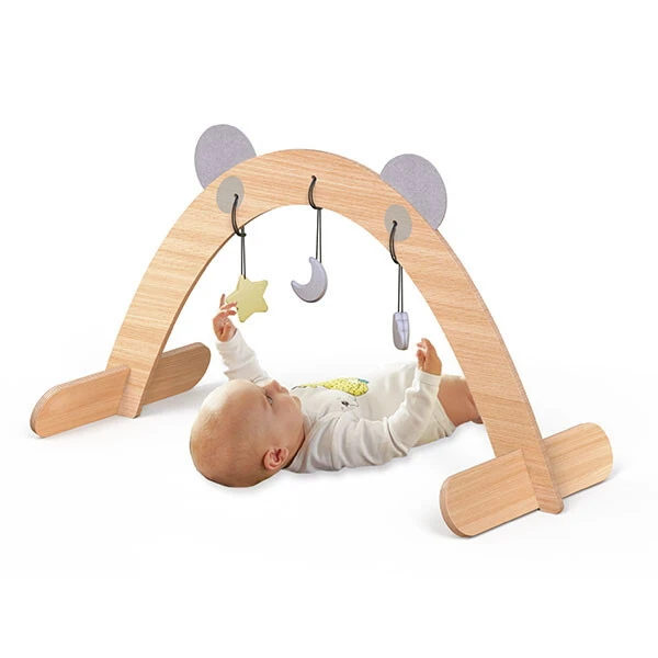 Mamatoyz Panda Houten Babygym MT24 4 Mamatoyz Panda Houten Babygym MT24 - Afbeelding 2