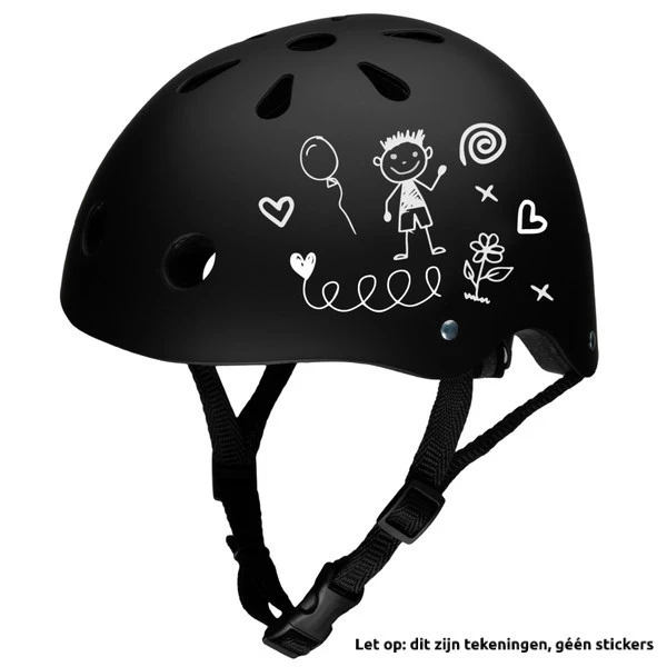 Momi Mimi Black 47-58 Cm Kinderhelm ROBI00019 6 Momi Mimi Black 47-58 Cm Kinderhelm ROBI00019 - Afbeelding 4