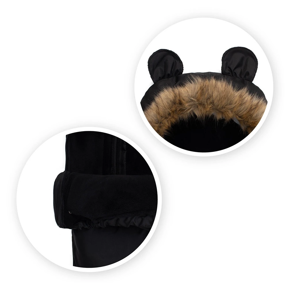 Momi Black Universele Voetenzak AKCE00032 7 Momi Black Universele Voetenzak AKCE00032 - Afbeelding 5