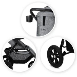 Momi Miya Grey Wandelwagen WOSP00032 -Babyproducten Winkel momi miya grey wandelwagen wosp00032 10