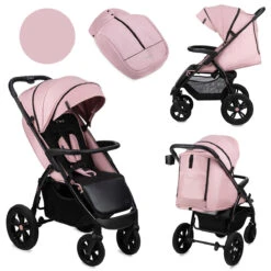 Momi Miya Pink Wandelwagen WOSP00031 -Babyproducten Winkel momi miya pink wandelwagen wosp00031 12