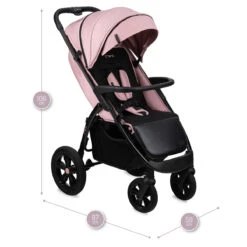 Momi Miya Pink Wandelwagen WOSP00031 -Babyproducten Winkel momi miya pink wandelwagen wosp00031 14