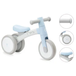 Momi Tedi Light Blue Mini Bike Loopfiets ROBI00037 -Babyproducten Winkel momi tedi light blue mini bike loopfiets robi00037 5