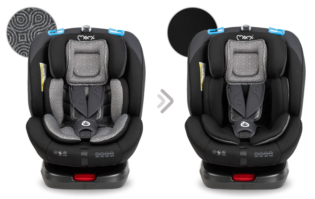 Momi Tordi Grijs Isofix 360° 0-36 Kg Autostoel FOSA00017 - Afbeelding 11